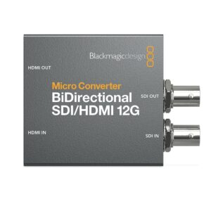 Black Magic BiDirectional SDI/HDMI 12G Micro Converter
